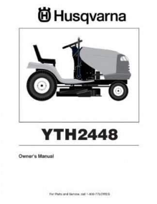 riding mower repair manual