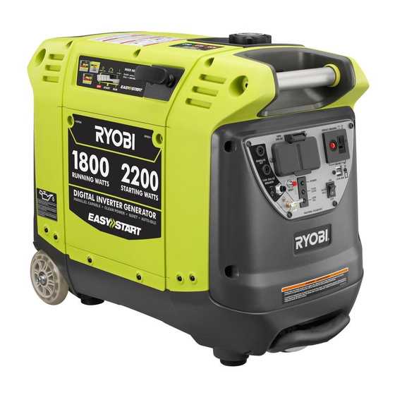 ryobi 2200 generator repair manual