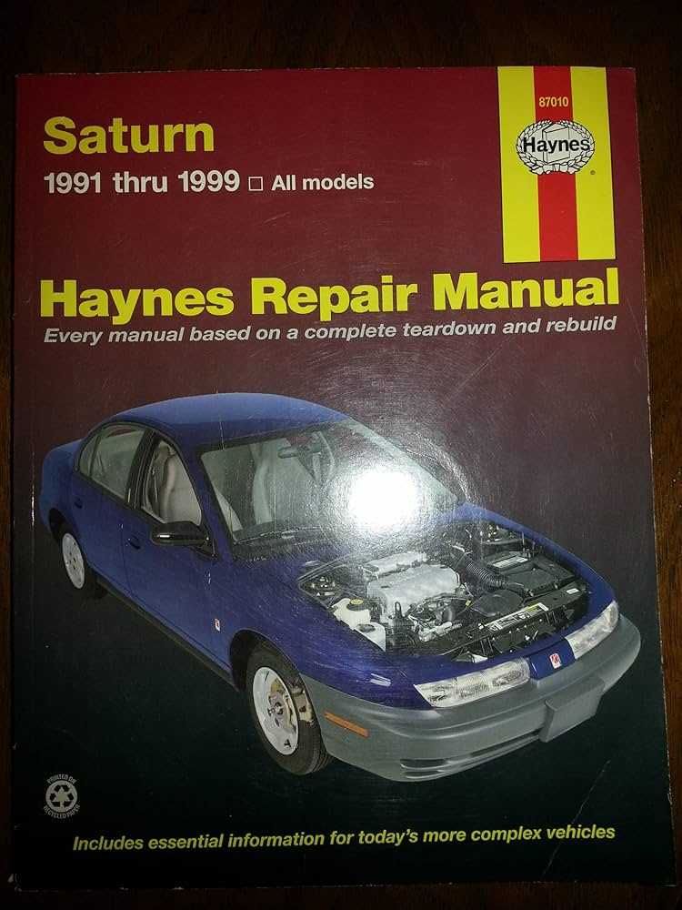 saturn sl1 repair manual