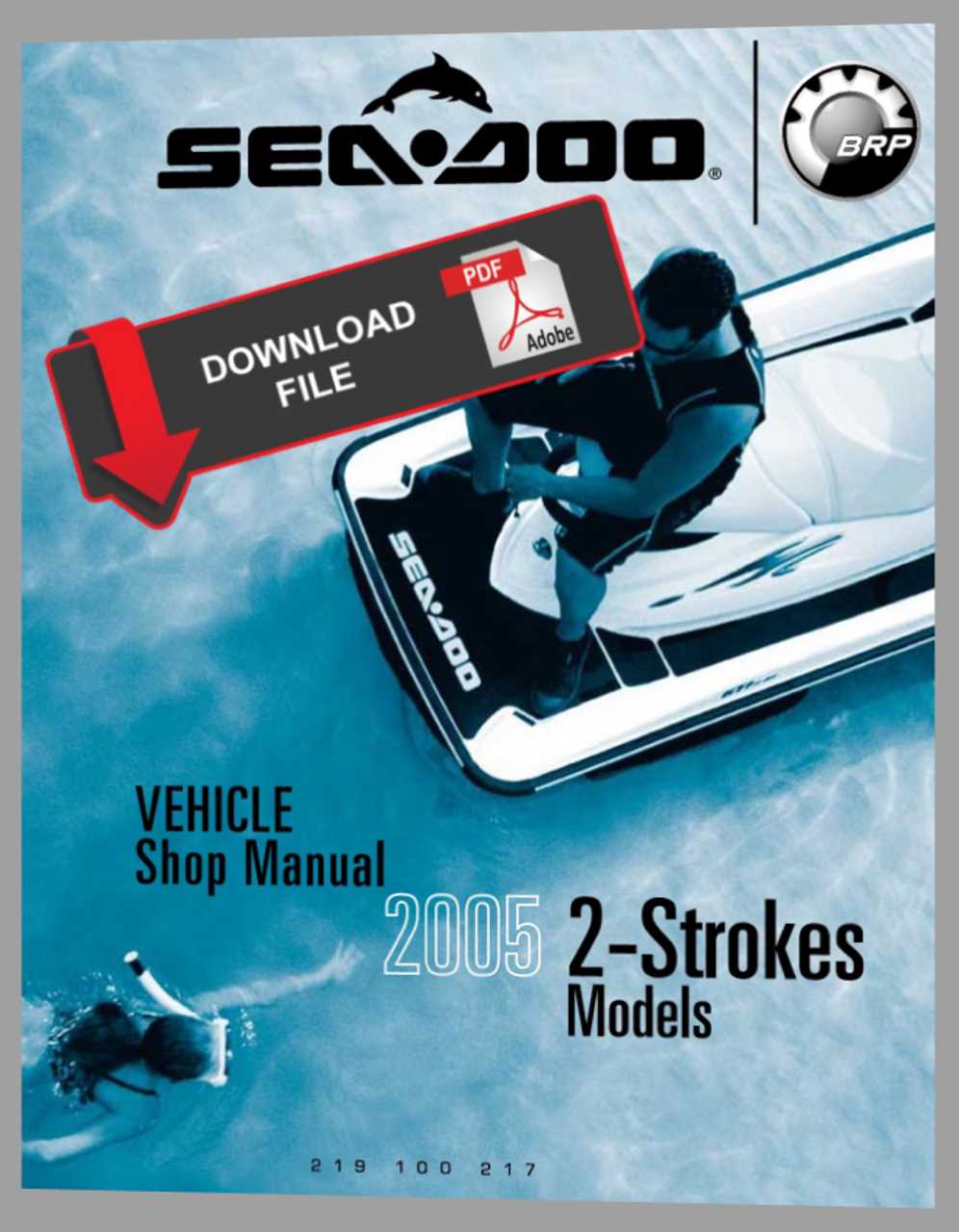 sea doo jet ski repair manual