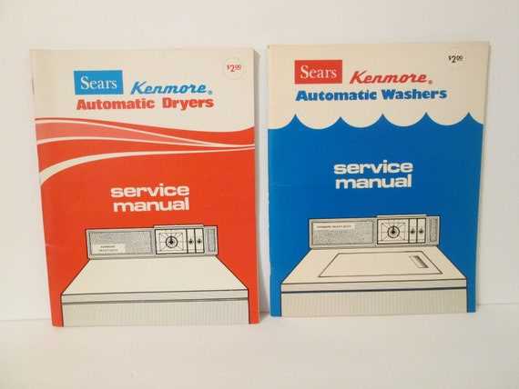 sears kenmore dryer repair manual