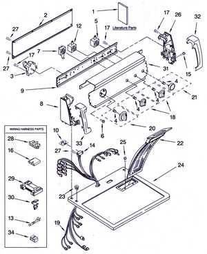 sears kenmore dryer repair manual