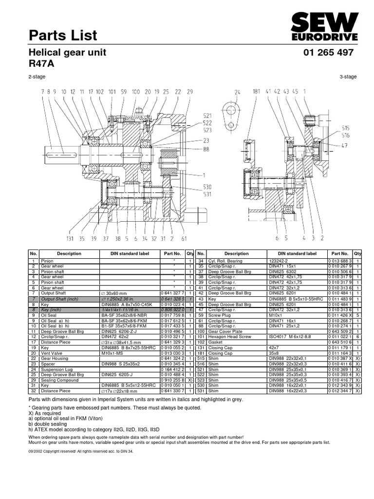 sew eurodrive gearbox repair manual