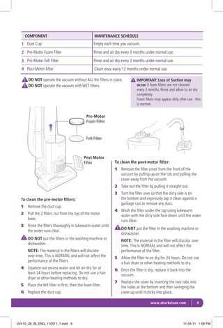 shark rocket repair manual