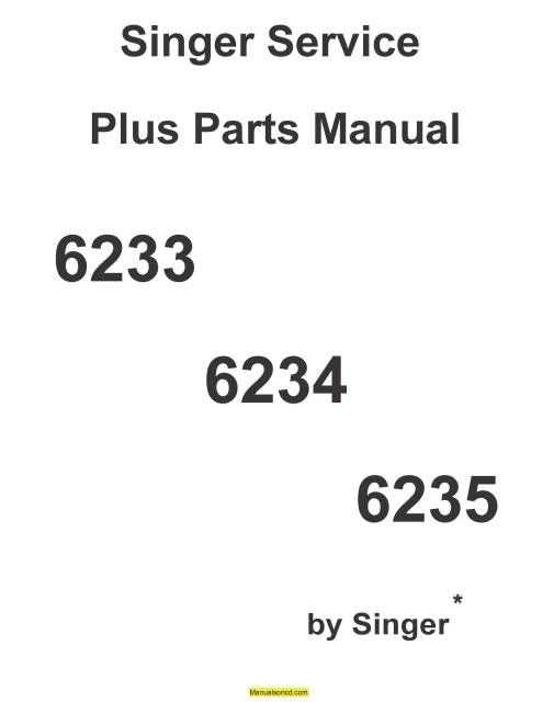 singer 4432 repair manual