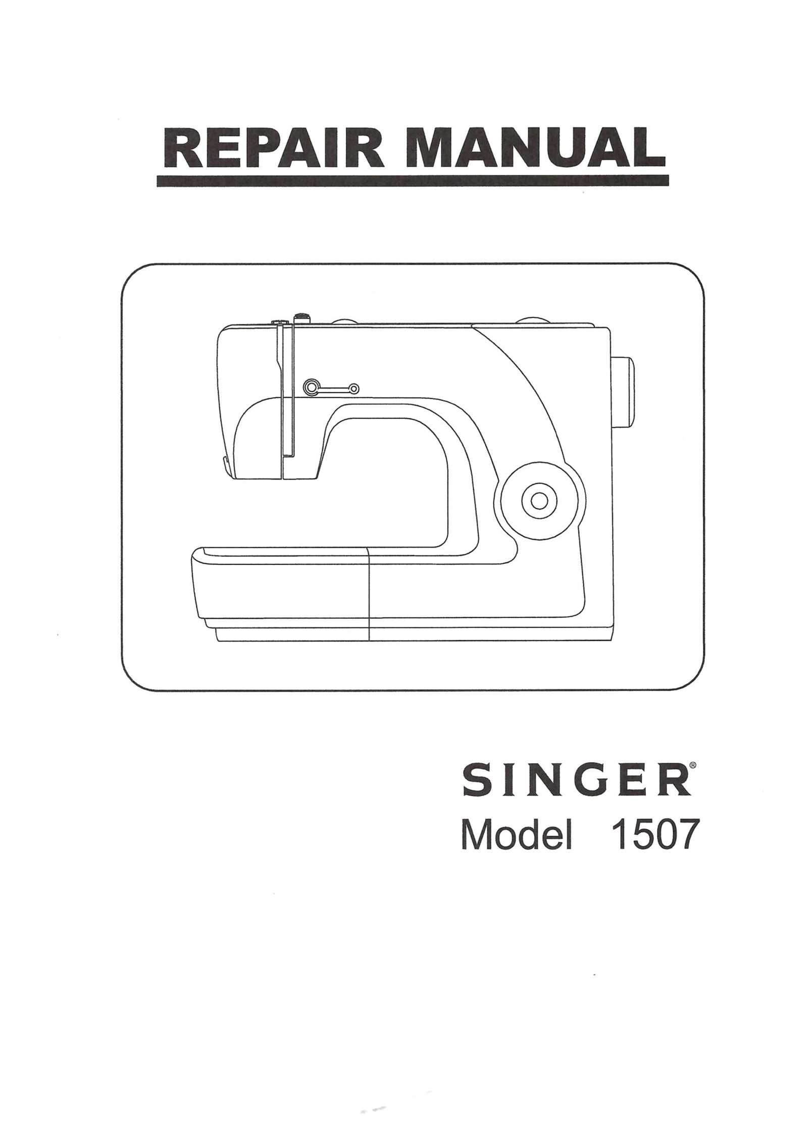 singer sewing machines repair manuals