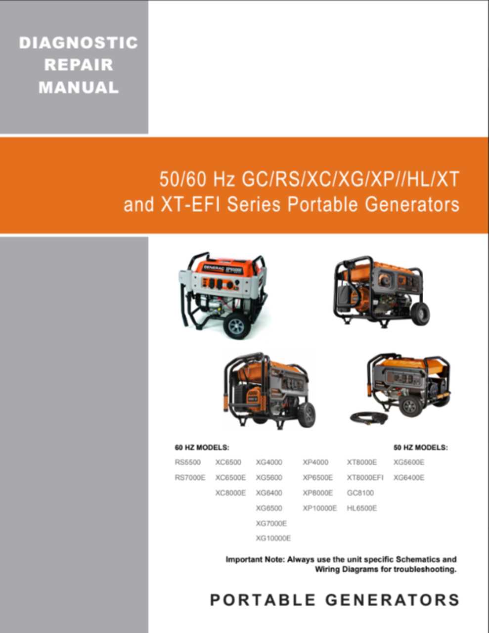 small generator repair manual