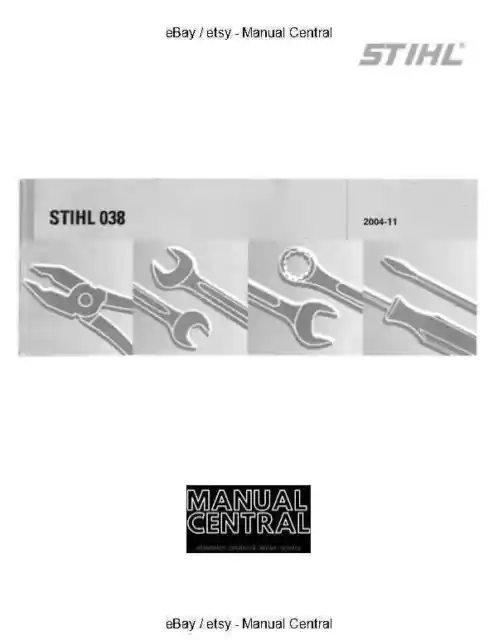 stihl 038 repair manual