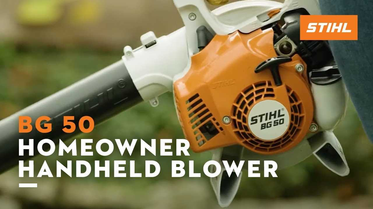 stihl bg 85 repair manual