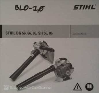 stihl blower repair manual