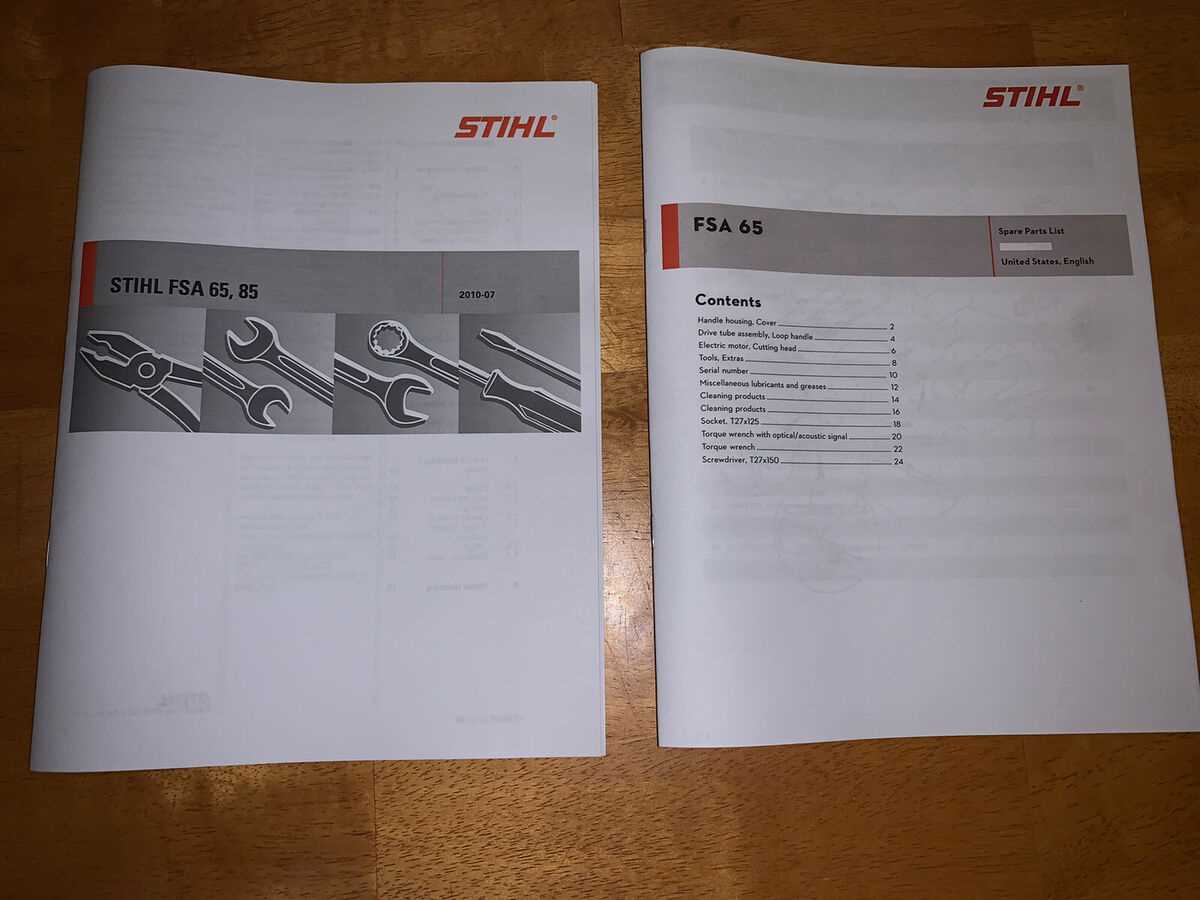 stihl fs 85 repair manual