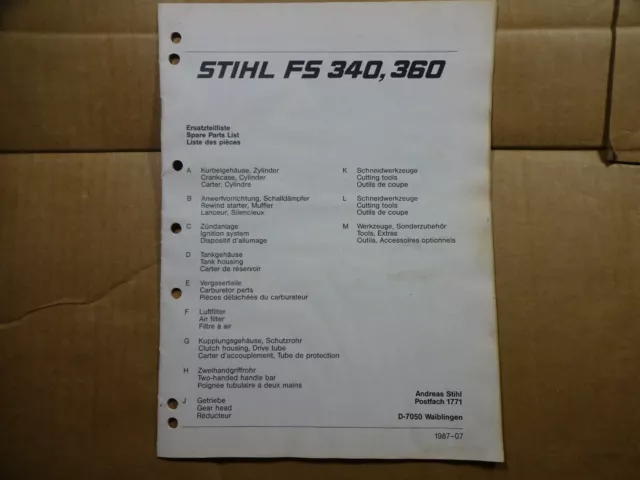 stihl fs44 repair manual