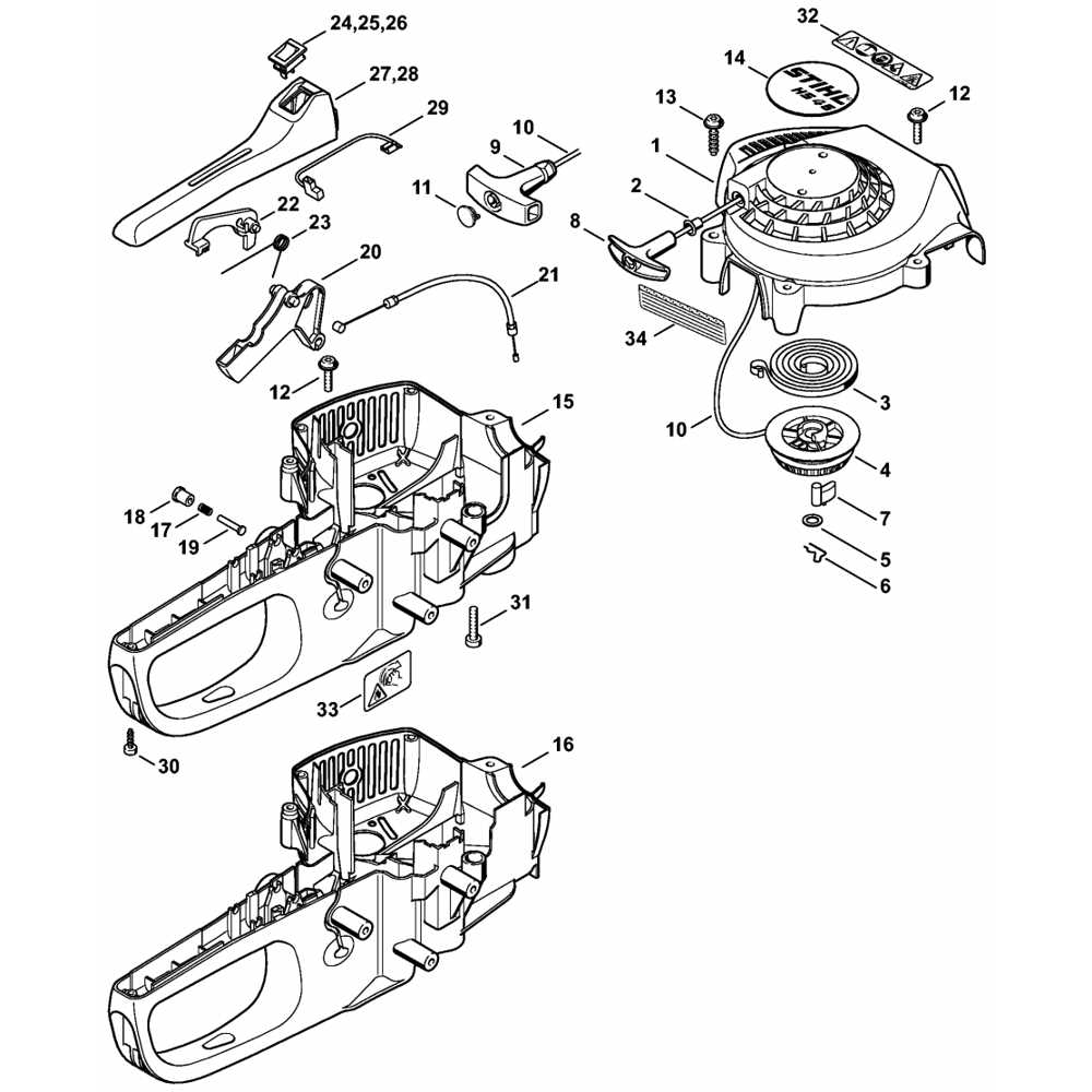 stihl hedge trimmer repair manual