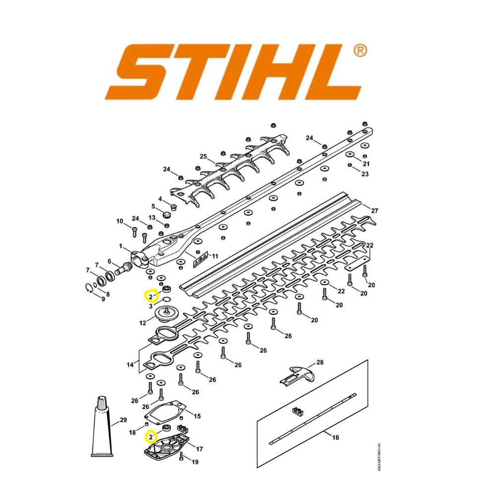 stihl hedge trimmer repair manual