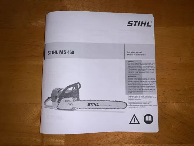 stihl ms 460 repair manual