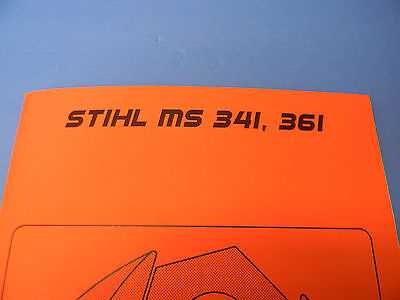 stihl ms361 repair manual