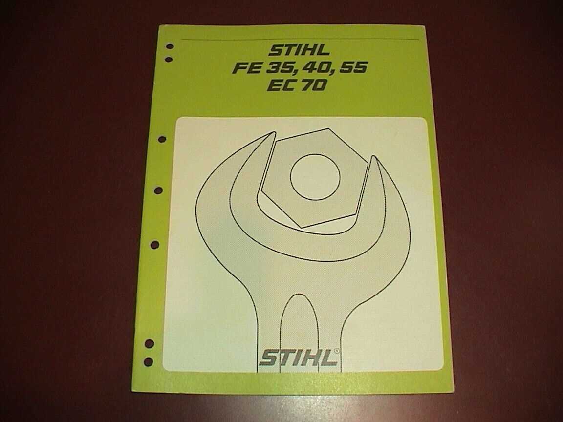 stihl trimmer repair manual