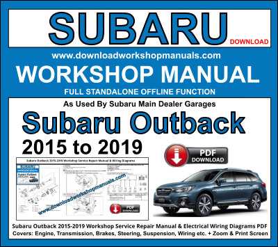 subaru body repair manual