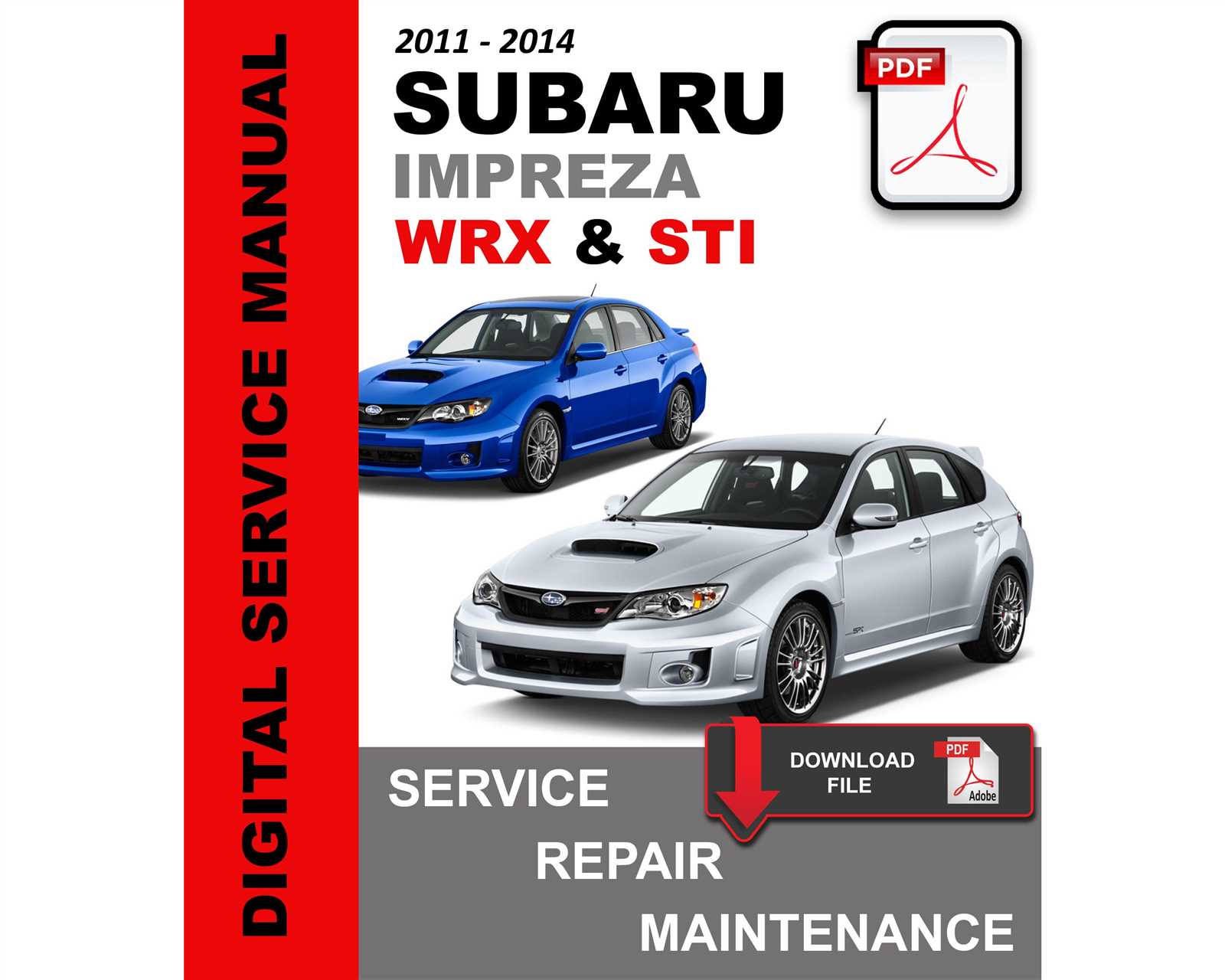 subaru sti repair manual