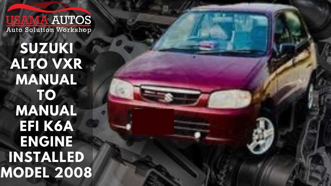 suzuki alto repair manual