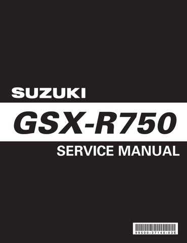 suzuki gsxr 750 repair manual