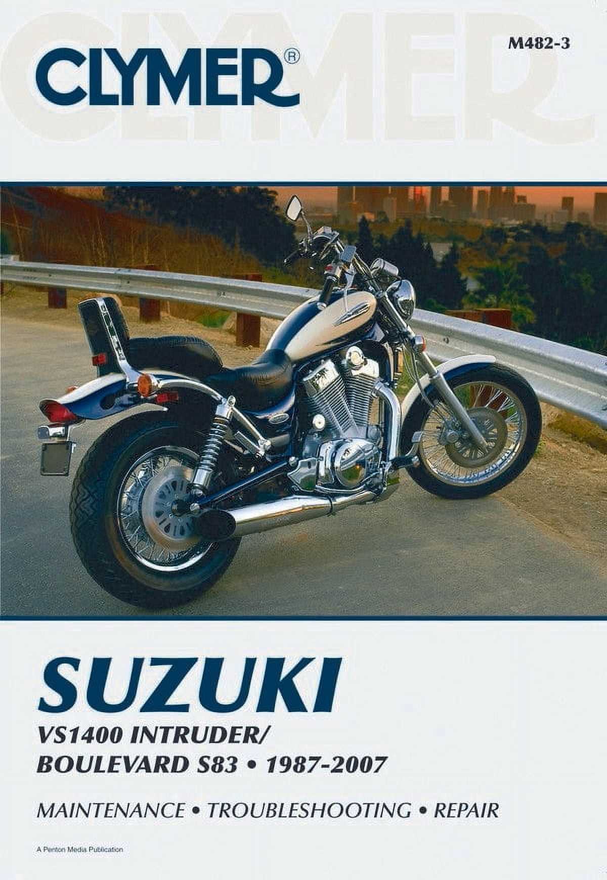 suzuki intruder 1400 repair manual