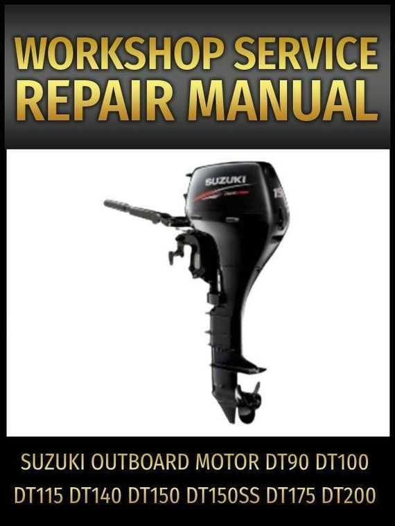 suzuki marine repair manual