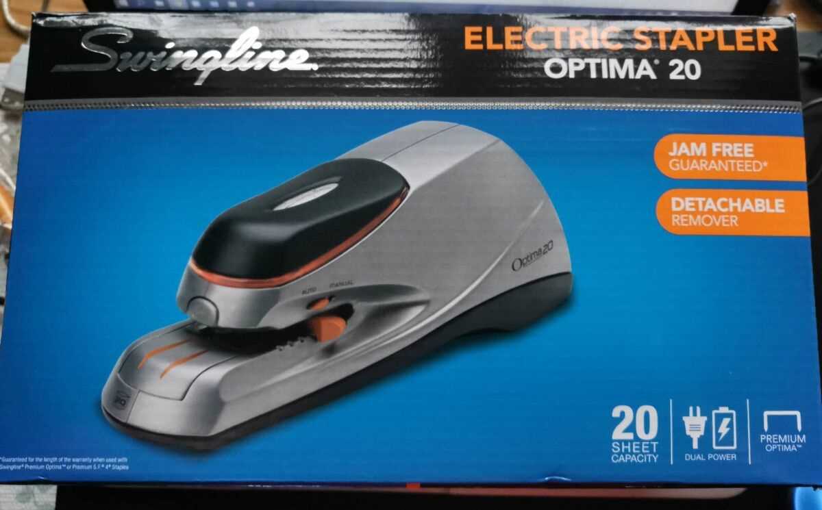 swingline optima 20 electric stapler repair manual