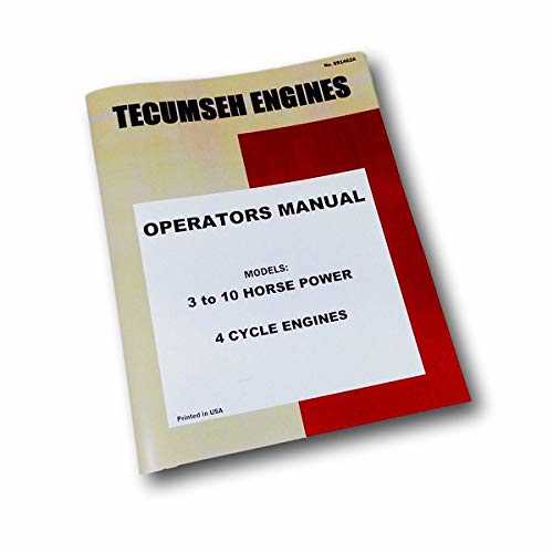 tecumseh repair manual 740049