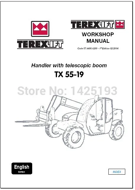 terex ss842 repair manual