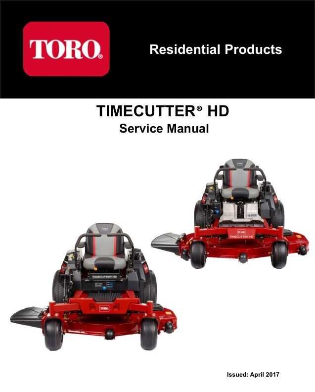 toro zero turn mower repair manual