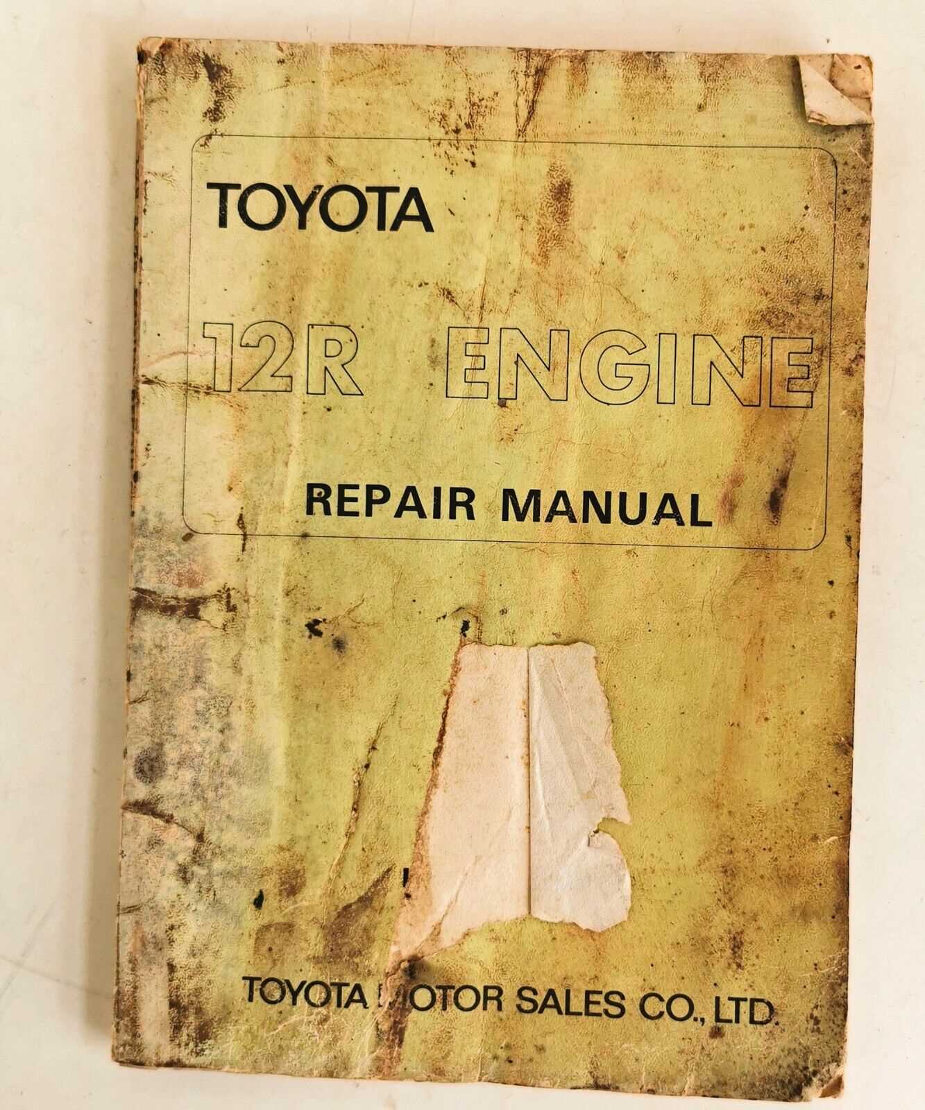 toyota 12r engine repair manual