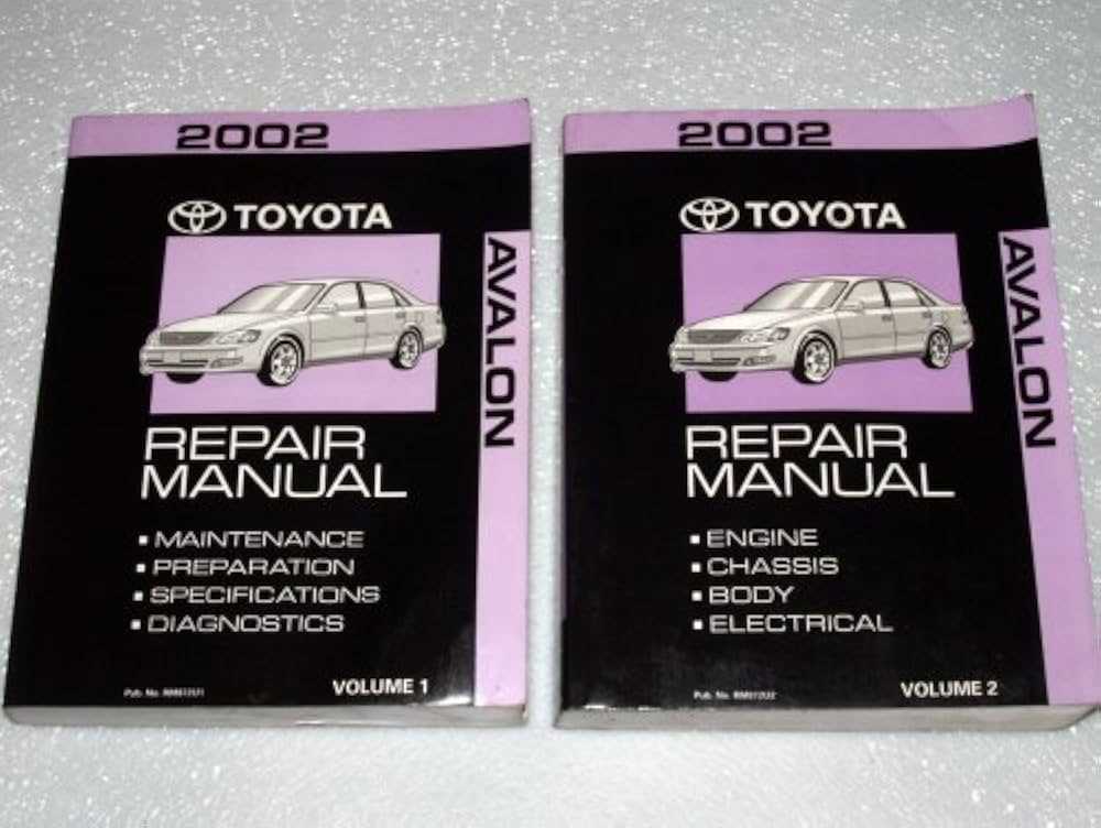 toyota avalon repair manual