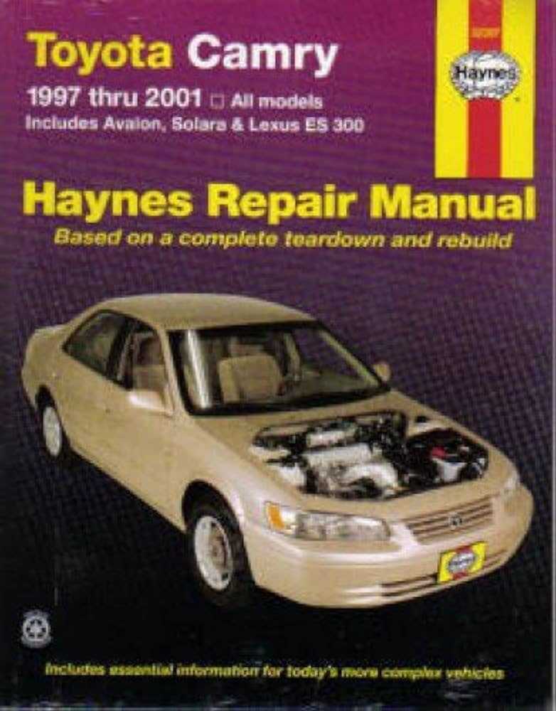 toyota camry 1998 repair manual