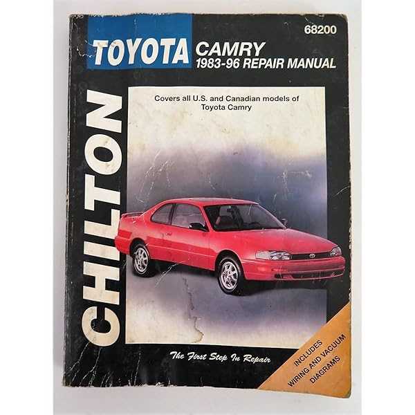 toyota camry 1998 repair manual