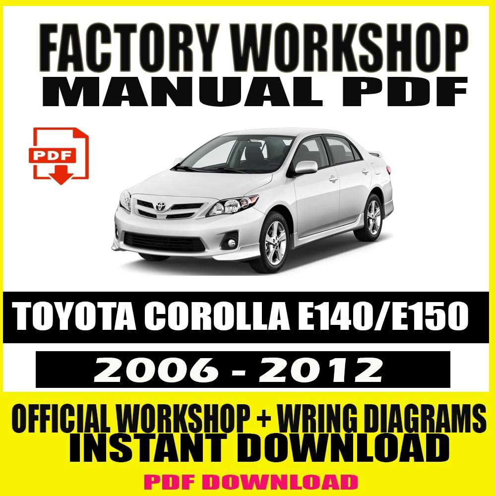 toyota corolla body repair manual