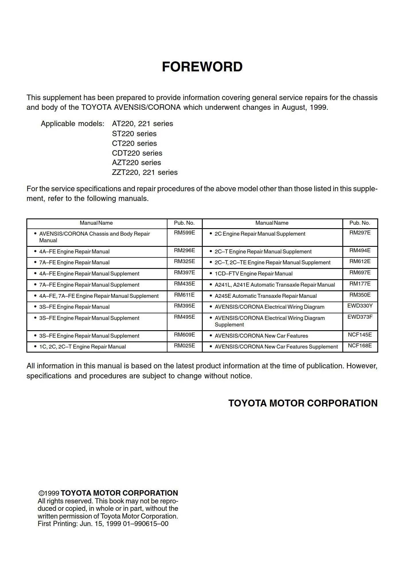 toyota cvt transmission repair manual