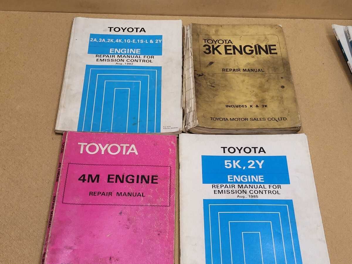 toyota engine repair manual