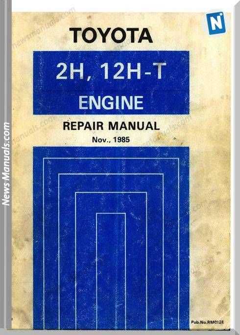 toyota land cruiser 2f engine repair manual