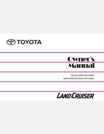 toyota land cruiser 70 series repair manual