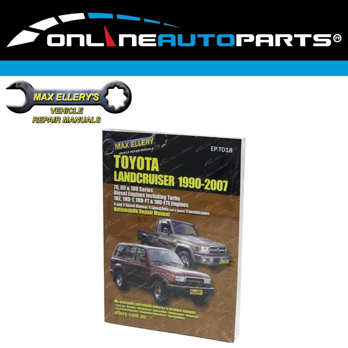 toyota land cruiser 70 series repair manual