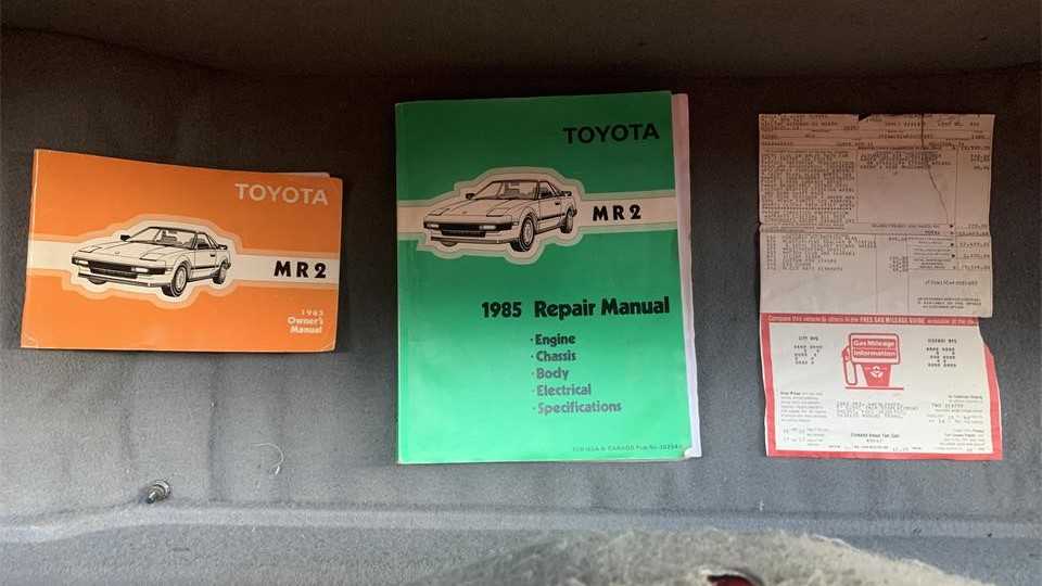 toyota mr2 repair manual