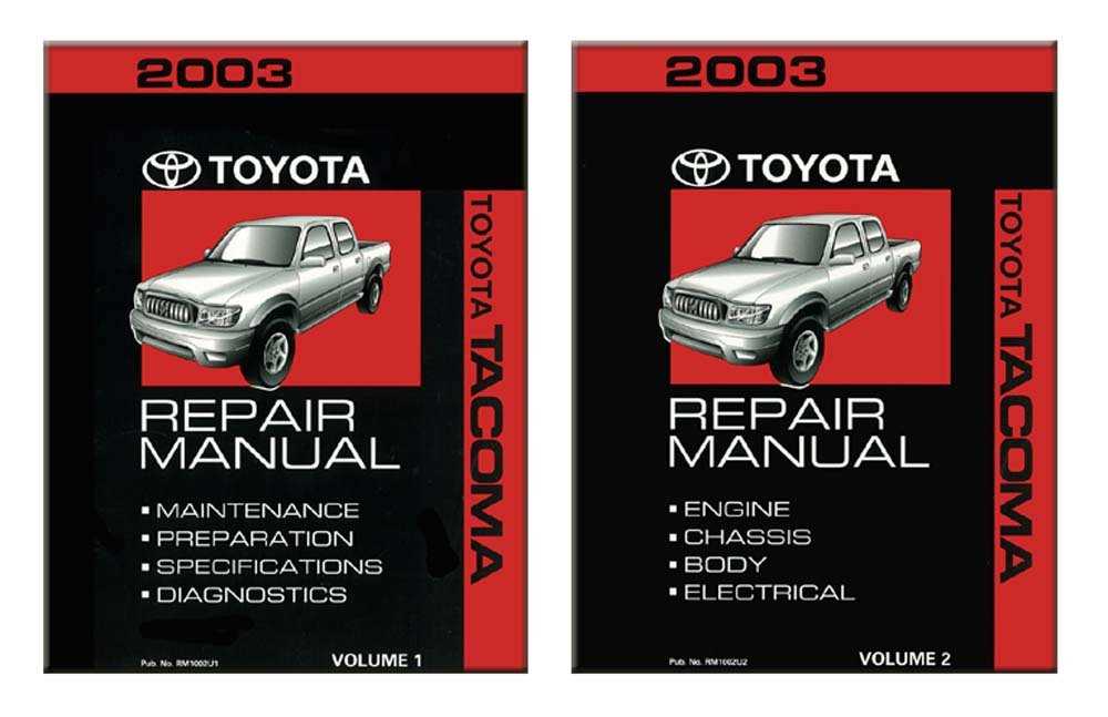 toyota repair manual book