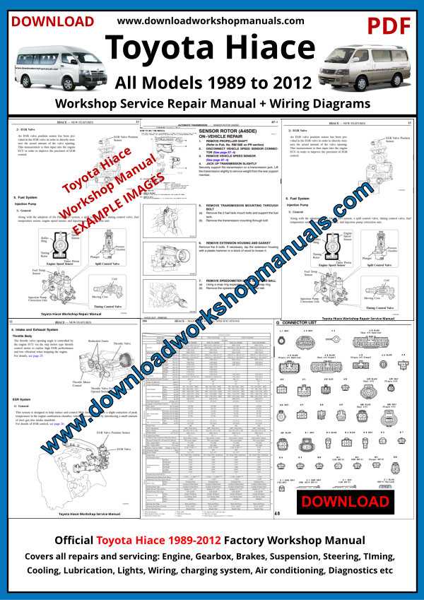 toyota service repair manual