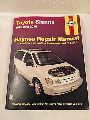 toyota sienna repair manual