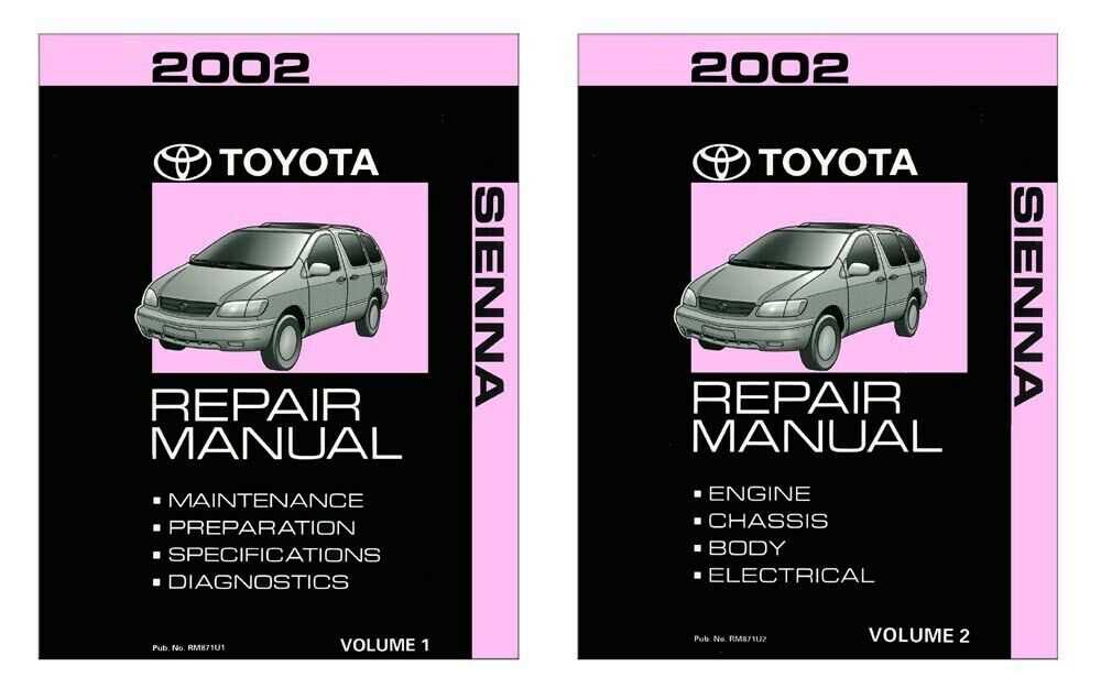 toyota sienna repair manual