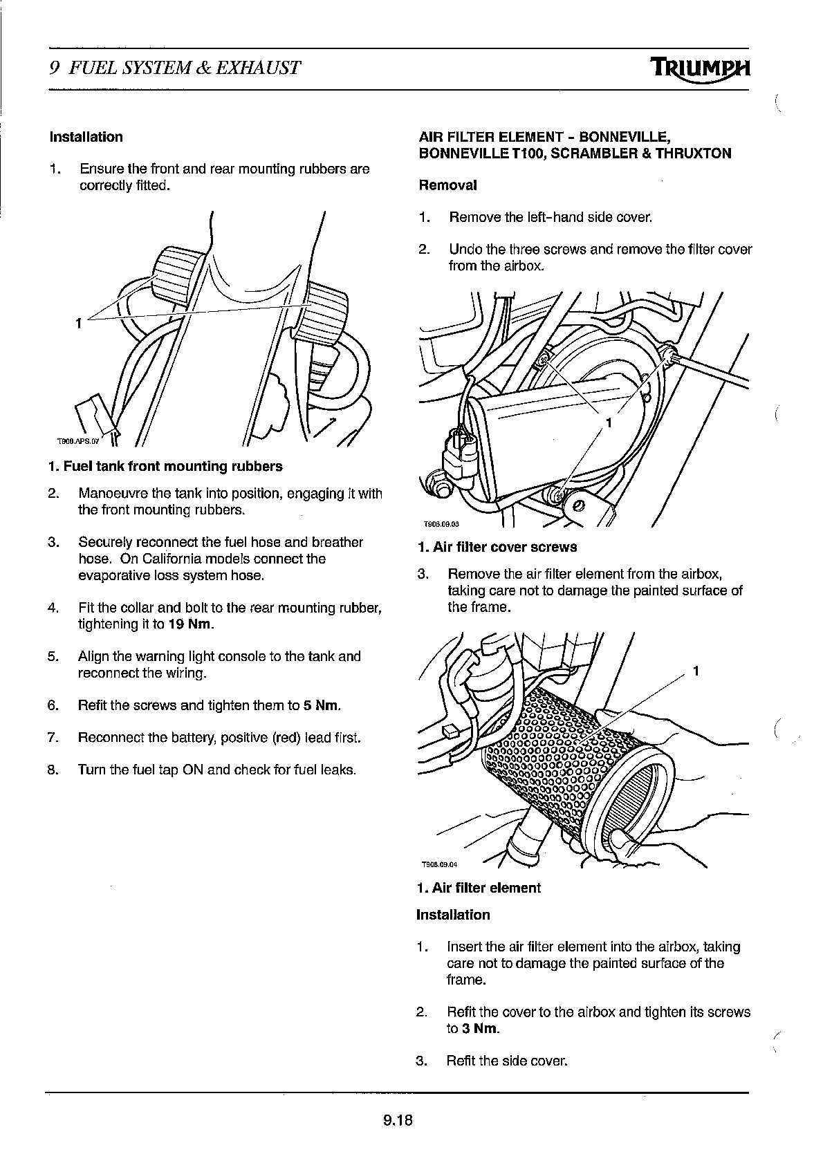 triumph america repair manual