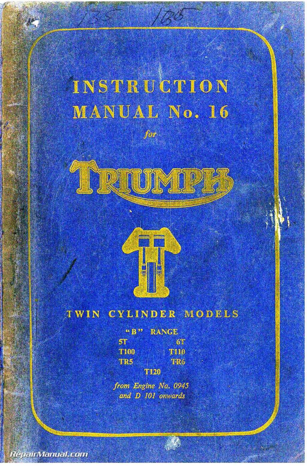 triumph america repair manual