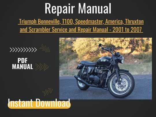 triumph america repair manual