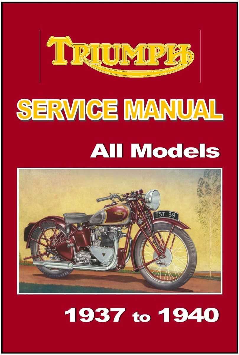 triumph motorcycle repair manual